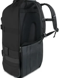 Reisetasche mit Rucksackfunktion 60 Liter Melano in Schwarz