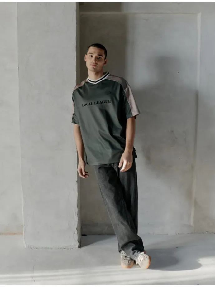 Relax-fit-Jeans BHFlake in Grau