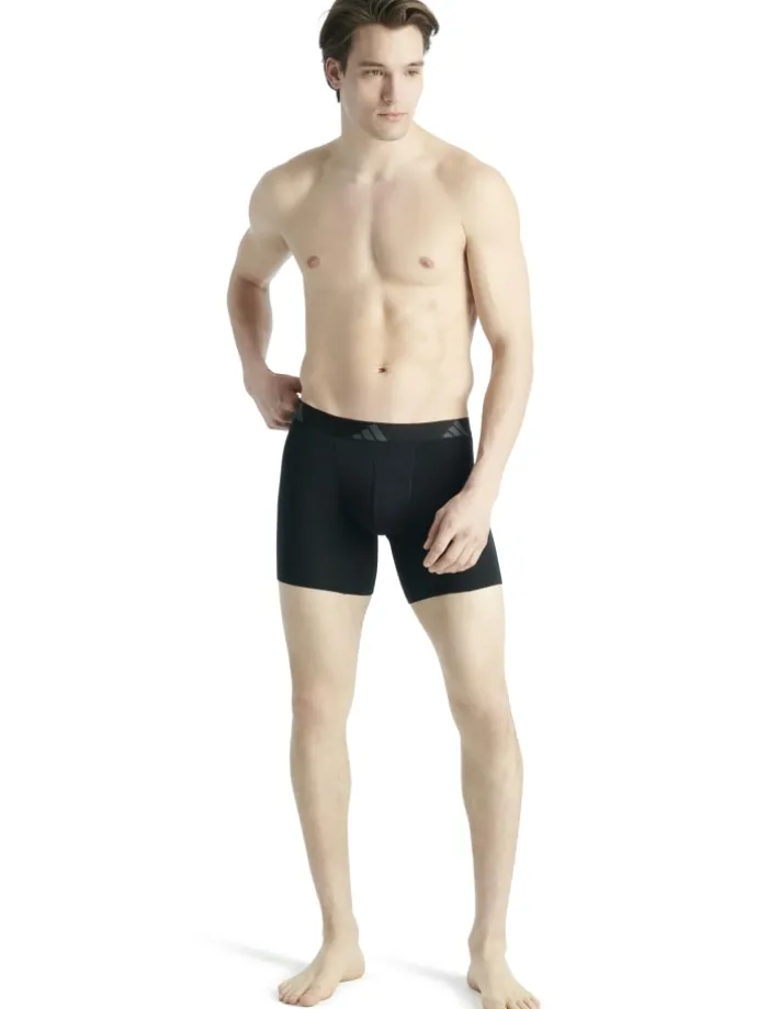 Retro Boxer Active Flex Cotton Ergonomic in Black