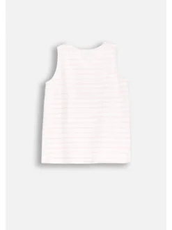 Ärmelloses T-Shirt in bunt