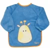 Ärmel-Lätzchen - Giraffe Blau in blau,motiv