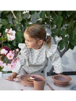 Ärmellätzchen in Rosa