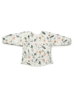 Ärmellätzchen "Meadow Blossom" in Weiß