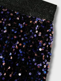 Rock "Prunica" in Lila/ Schwarz