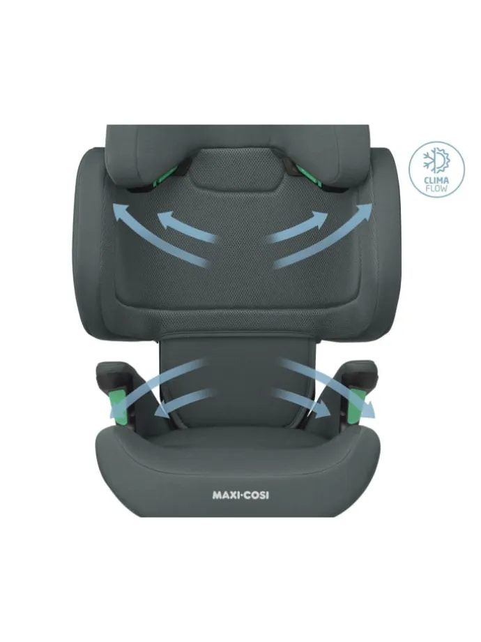 RodiFix R I-Size Authentic Graphite in Grau ab 3 Jahre