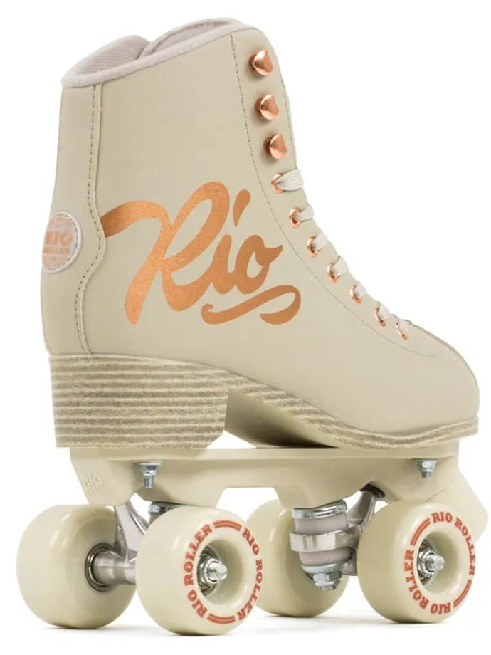 Rollschuhe "Rio Roller Rose" in Beige