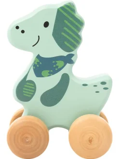 Rollspielzeug Holz DINO Rexi in bunt