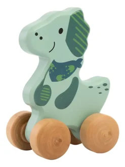 Rollspielzeug Holz DINO Rexi in bunt