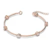 Rosévergold. Armkette mit Schmuckelementen