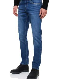 Royal Blue Used Jeans Hose