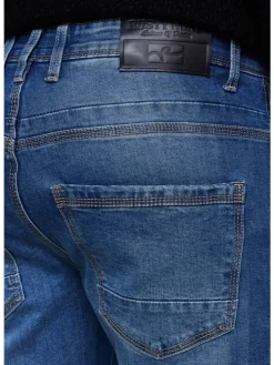 Royal Blue Used Jeans Hose