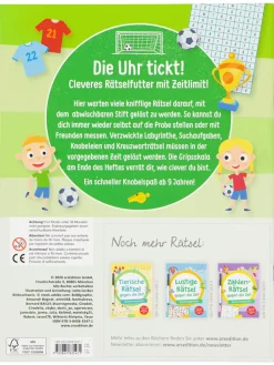 Rätselbuch "Fußball-Rätsel gegen die Zeit"