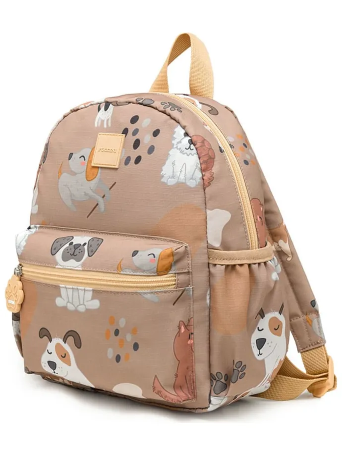 Rucksack - (B)24 x (H)28 x (T)15 cm in Beige