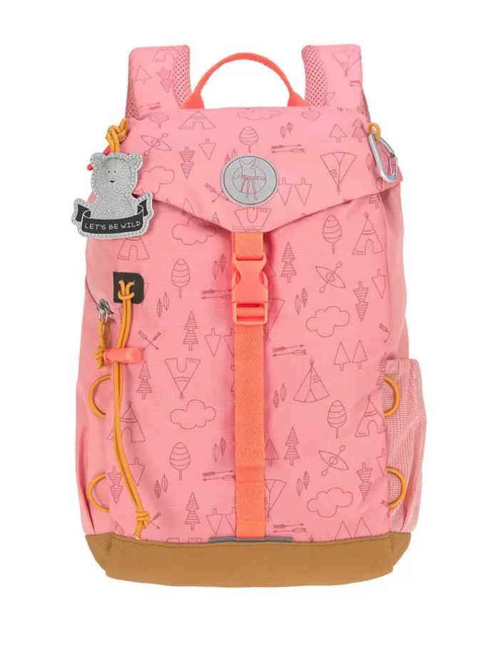 Rucksack "Adventure" in Rosa/ Orange - (B)22 x (H)12 x (T)32 cm