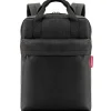 Rucksack "Allday" in Schwarz - (B)30 x (H)39 x (T)13 cm