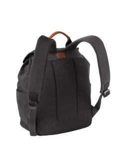 Rucksack "City" in Schwarz - (B)34 x (H)38 x (T)18 cm