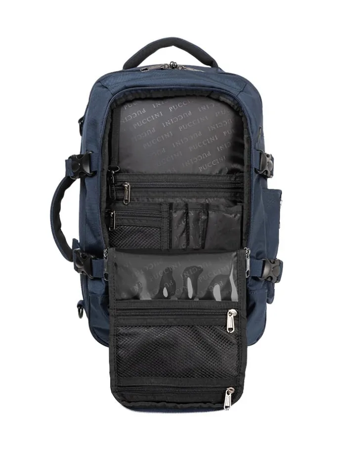 Rucksack "Easy Pack" in Dunkelblau - (B)25 x (H)40 x (T)20 cm