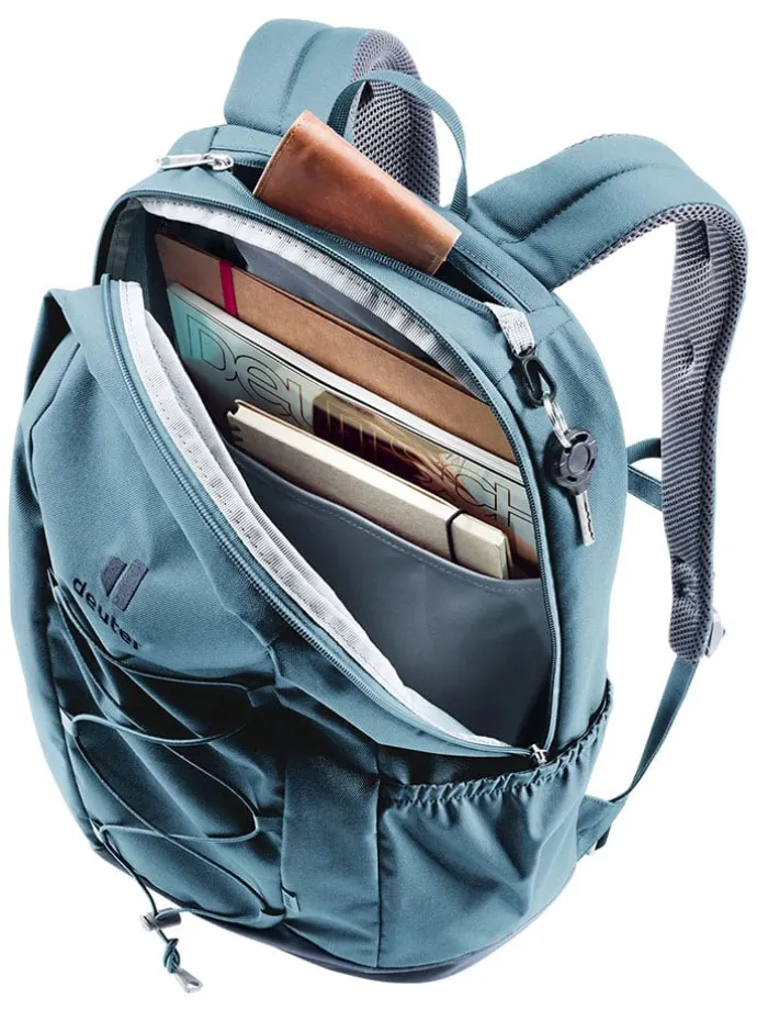 Rucksack "Gogo" in Blau - (B)27 x (H)46 x (T)19 cm
