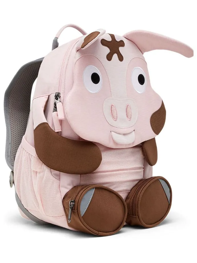 Rucksack "Großer Freund Schwein" in Rosa - (L)31 cm - (B)20 cm - (H)14 cm