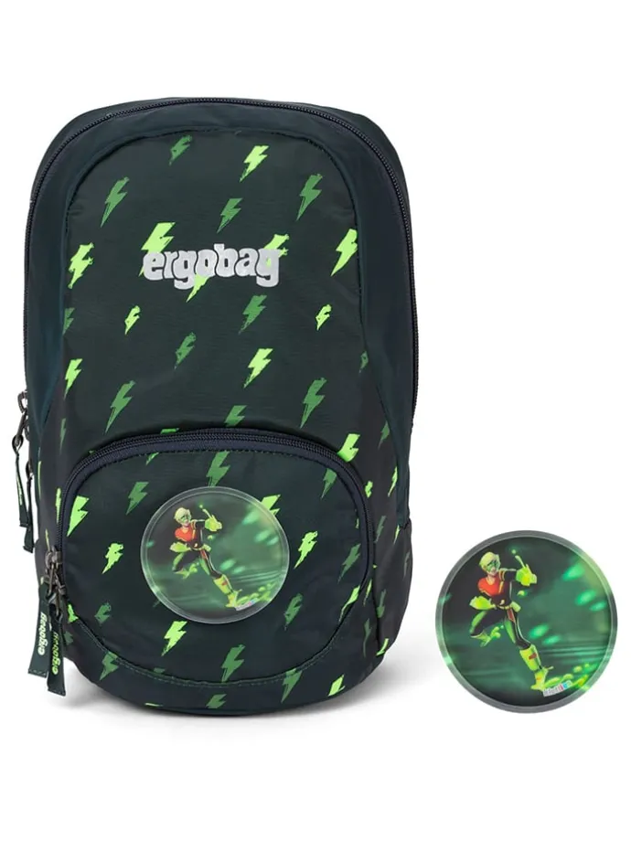 Rucksack in Dunkelgrün - (B)20 x (H)30 x (T)11 cm