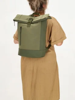 Rucksack "Kobe" in Khaki - (B)46 x (H)38 x (T)15 cm