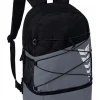 Rucksack "Six Wings" in Grau/ Schwarz - (B)30 x (H)45 x (T)18 cm