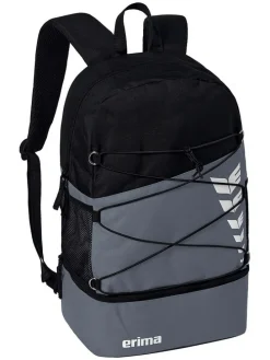Rucksack "Six Wings" in Grau/ Schwarz - (B)30 x (H)45 x (T)18 cm