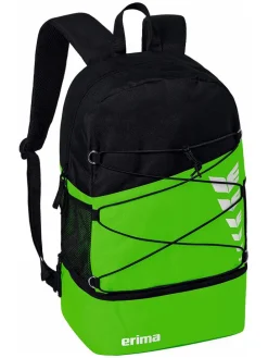 Rucksack "Six Wings" in Grün/ Schwarz - (B)30 x (H)45 x (T)18 cm