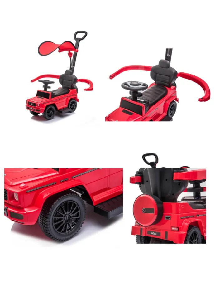 Rutschauto Mercedes G350d in rot