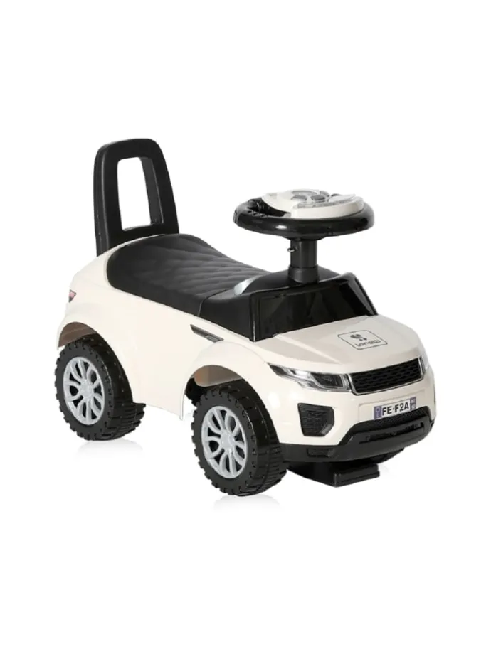 Rutscher 2 in 1, Kinderauto Off Road in weiß