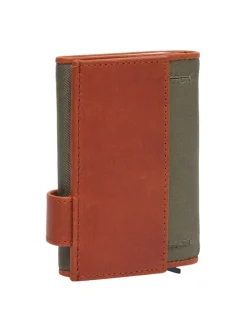 Sabana Geldbörse RFID Schutz Leder 7.5 cm in steel green