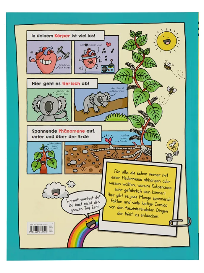 Sachbuch "Was für ein Tag! - Aus dem Leben von Nase, Banane und Glühbirne"