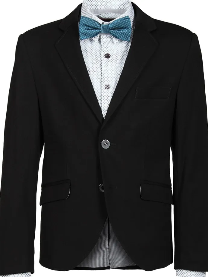 Sakko - Slim fit - in Schwarz