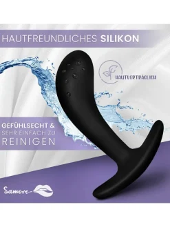 Samore Analplug-Set in schwarz