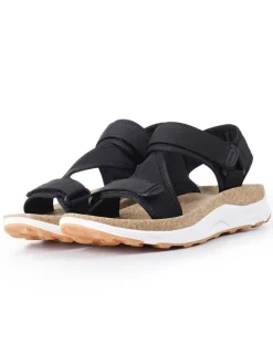 Sandalen "Agul" in Schwarz