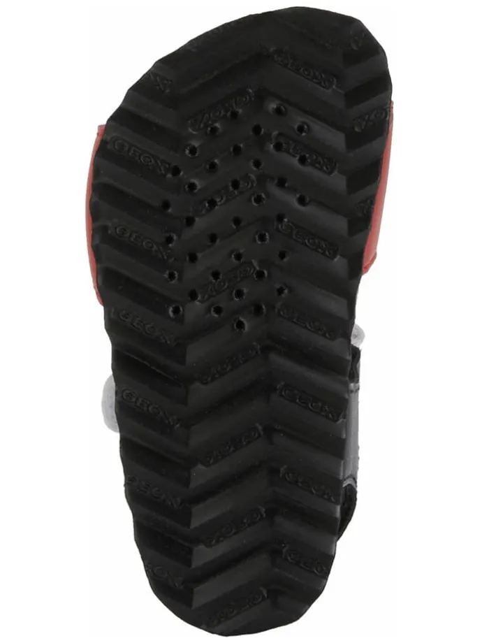 Sandalen "Chalki" in Rot/ Schwarz