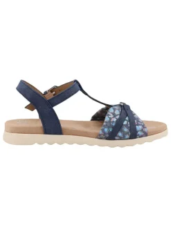 Sandalen in Dunkelblau