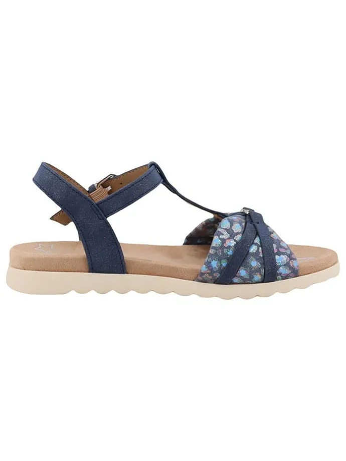 Sandalen in Dunkelblau