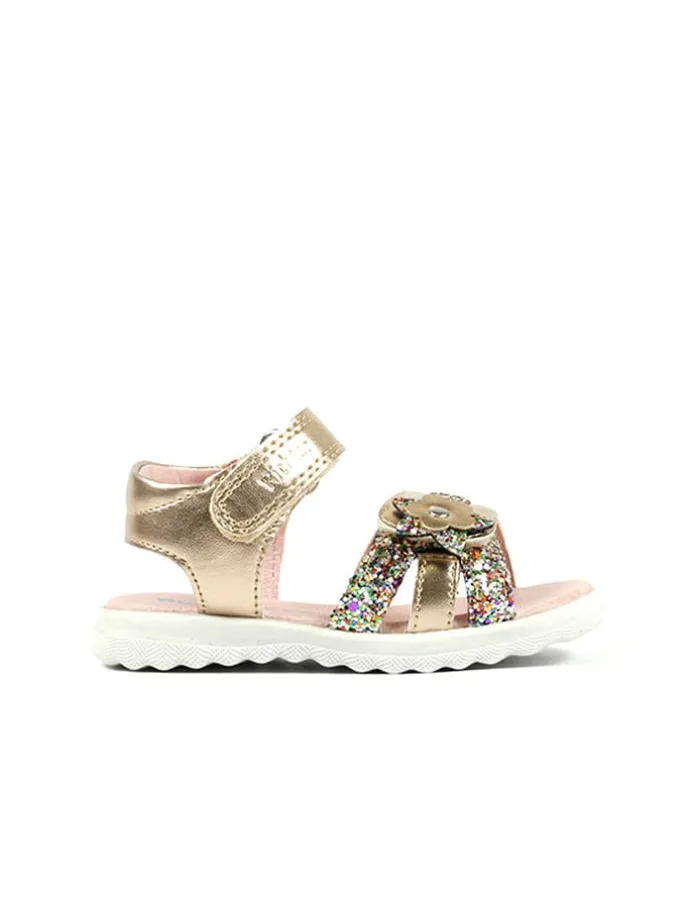 Sandalen in Gold