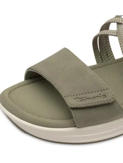Sandalen in Khaki