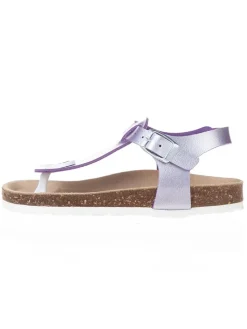 Sandalen in Lila