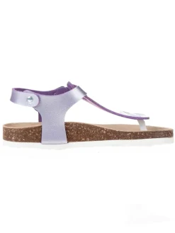 Sandalen in Lila