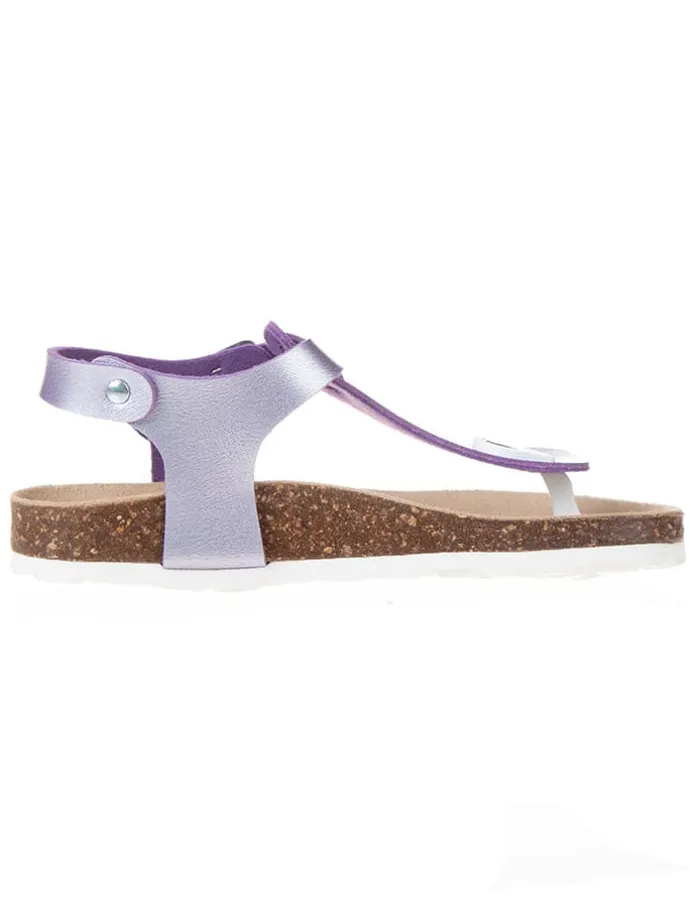 Sandalen in Lila
