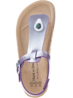 Sandalen in Lila