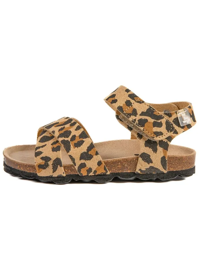 Sandalen "Rosso" in Hellbraun