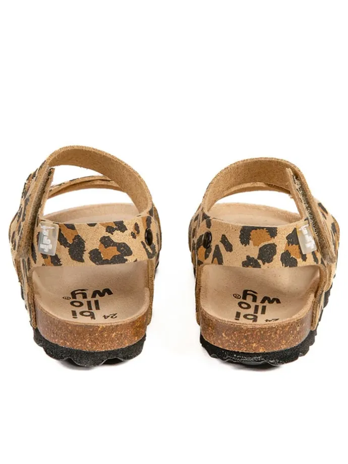 Sandalen "Rosso" in Hellbraun