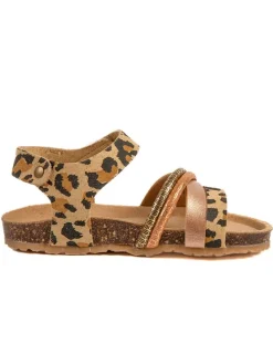Sandalen "Rosso" in Hellbraun