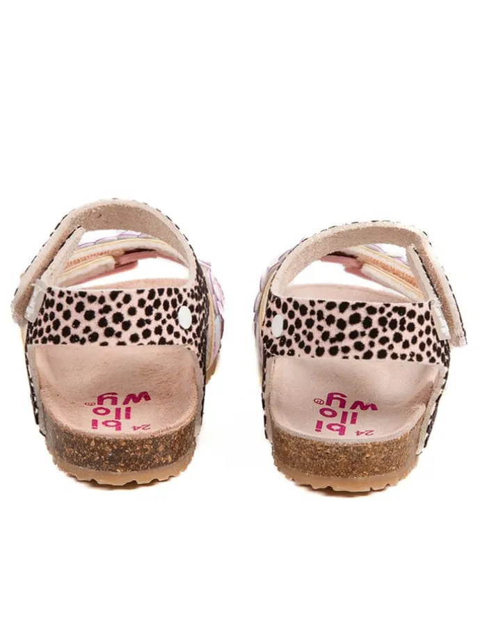 Sandalen "Rosso" in Lila