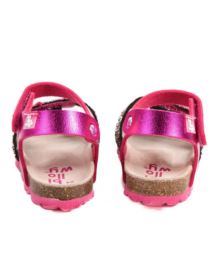 Sandalen "Rosso" in Pink
