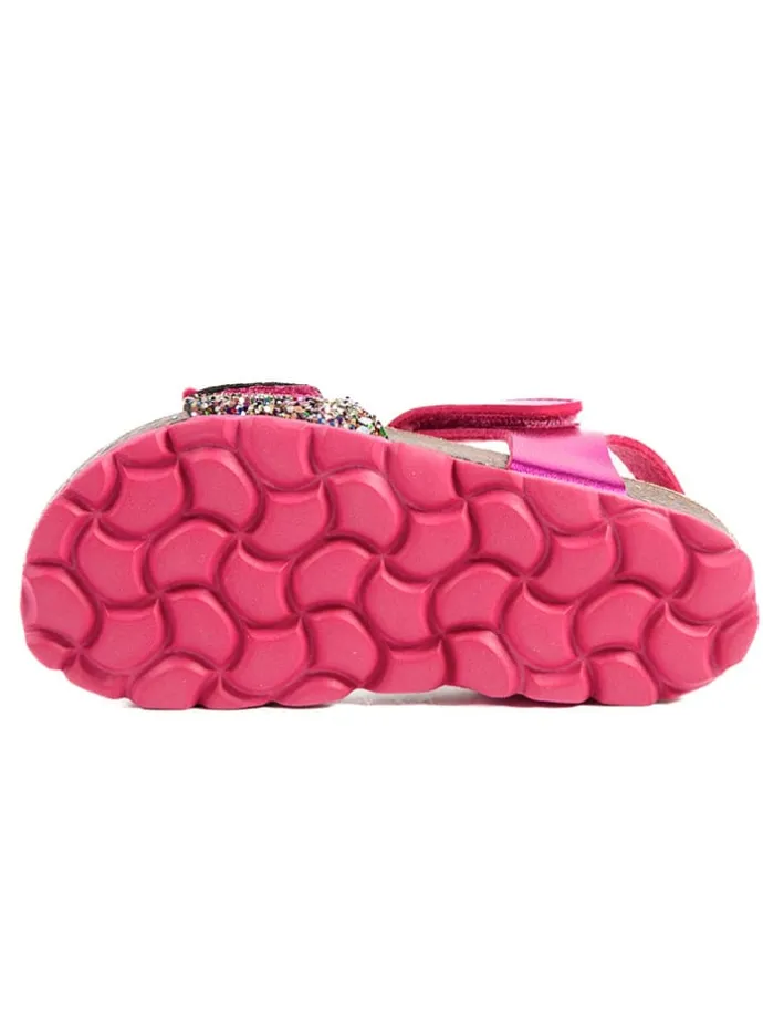 Sandalen "Rosso" in Pink